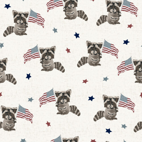 Woodland Patriot in Cream