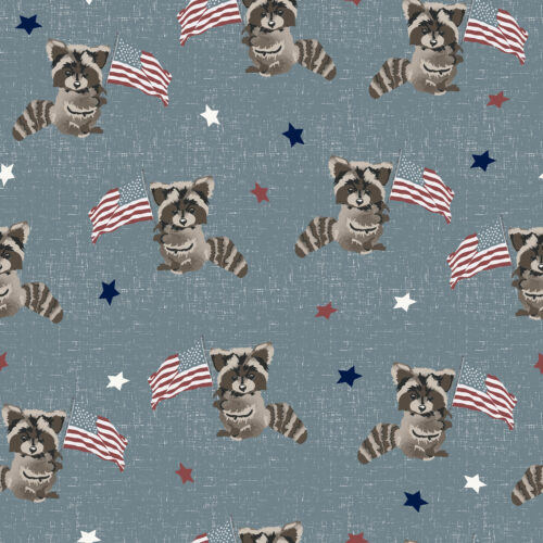 Woodland Patriot in Dusty Blue