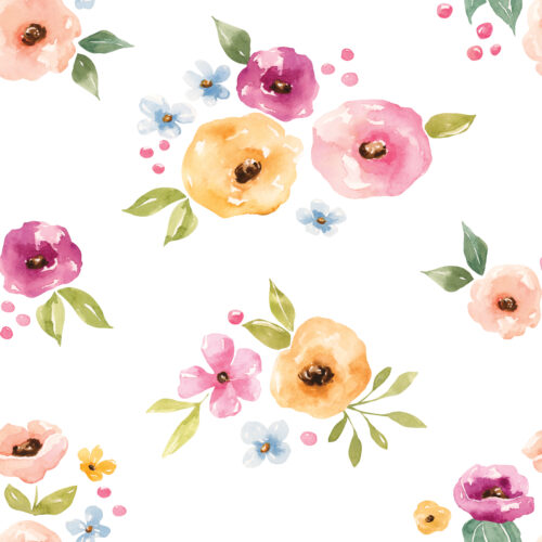 Melody SimpleFloral White