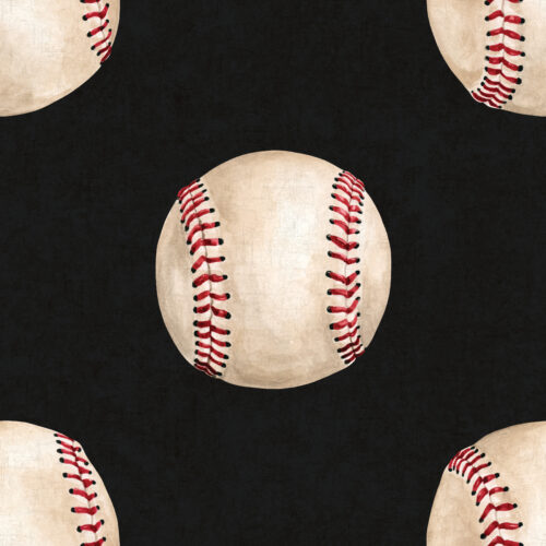 AllStar Baseball Black Textured