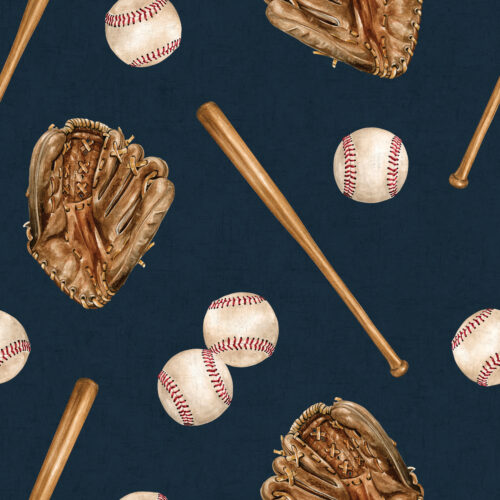 AllStar BaseballGame NavyBlue Textured