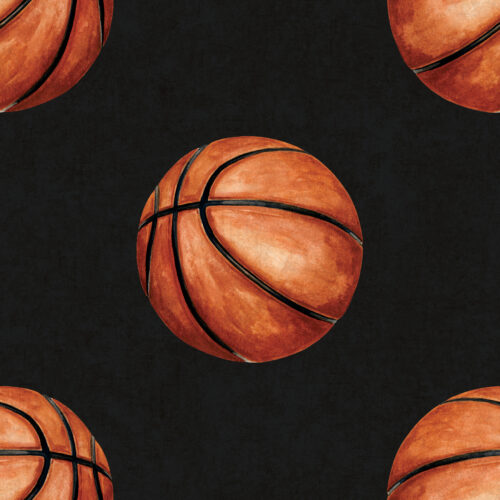 AllStar Basketball Black Textured