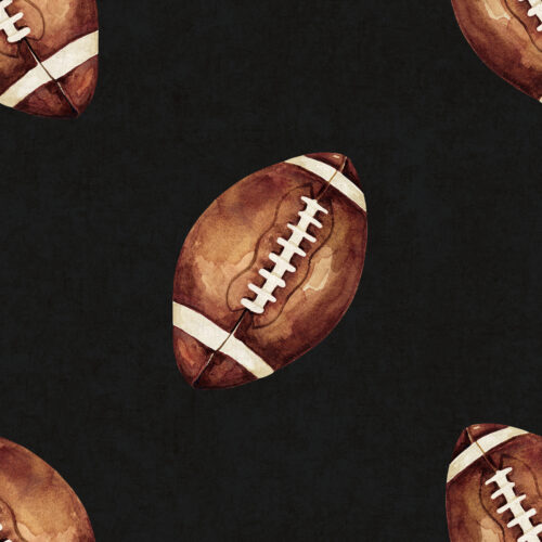 AllStar Football Black Textured