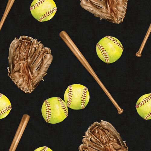 AllStar SoftballGame Black Textured