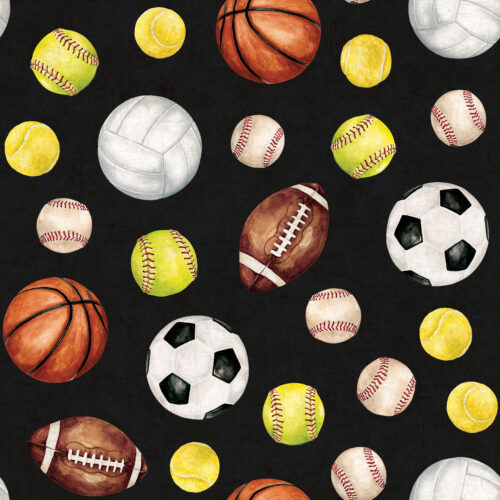 AllStar SportsToss Black Textured