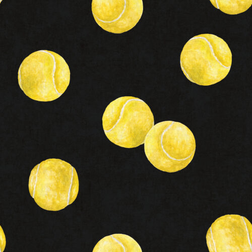 AllStar Tennis Black Textured