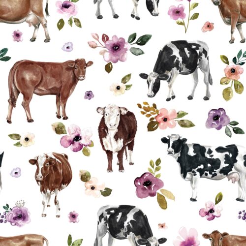 Autumn Amethyst Cowfloral White