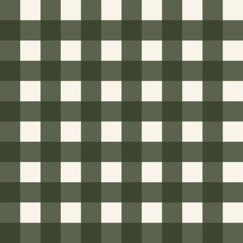 Autumn Amethyst Gingham Green