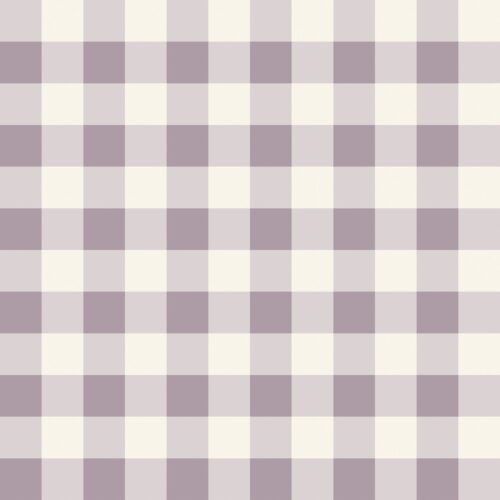Autumn Amethyst Gingham Lilac