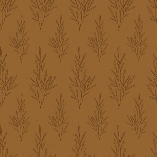 Autumn Amethyst Inkedsprig Orange