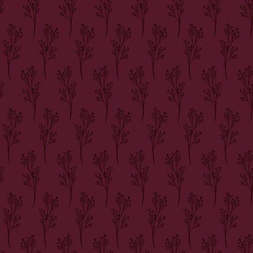 Autumn Amethyst Smallsprig Merlot