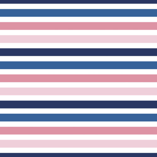 Pink and Blue Avaleigh Bright Stripe