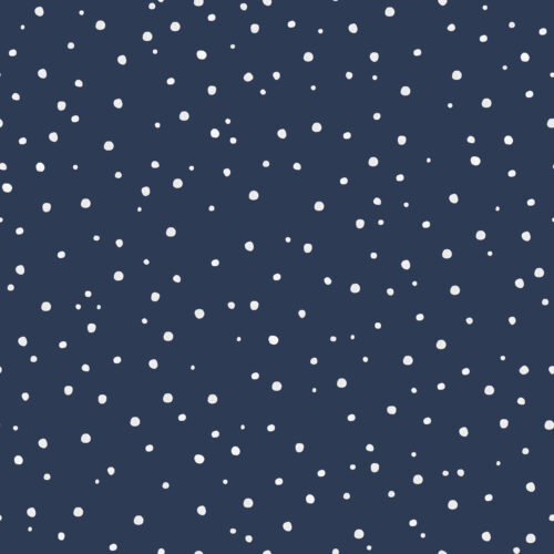 Avaleigh Navy Blue and White Dot