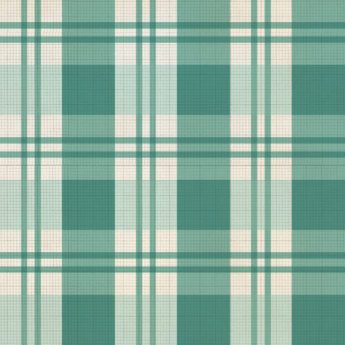 Plaid Teal