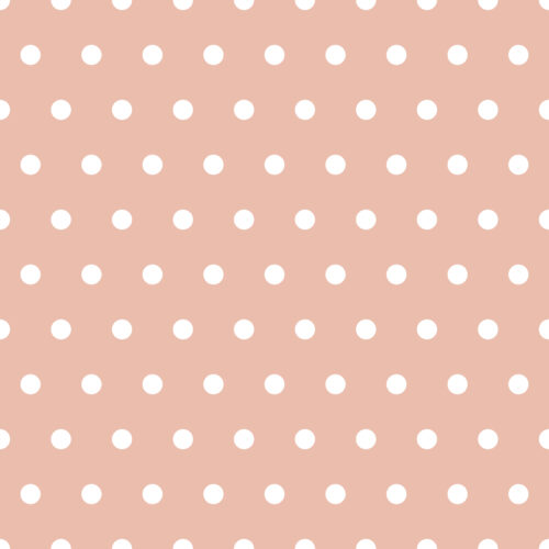 Sunrise Pink Polka Dot