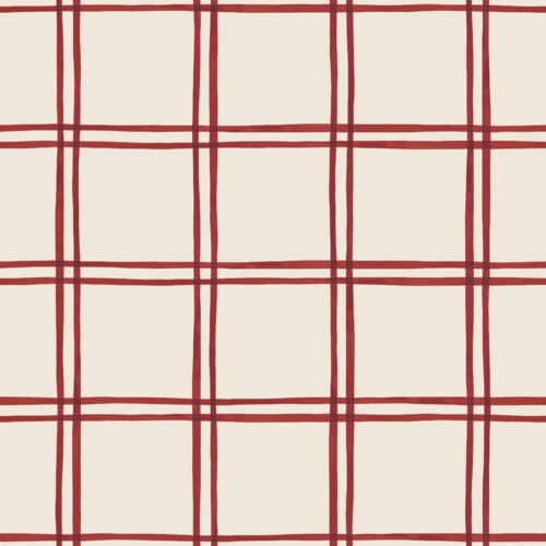 SimplePlaid Red