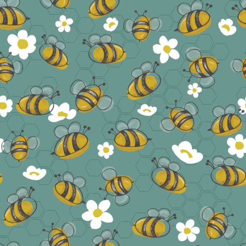 Busy Bee Teal