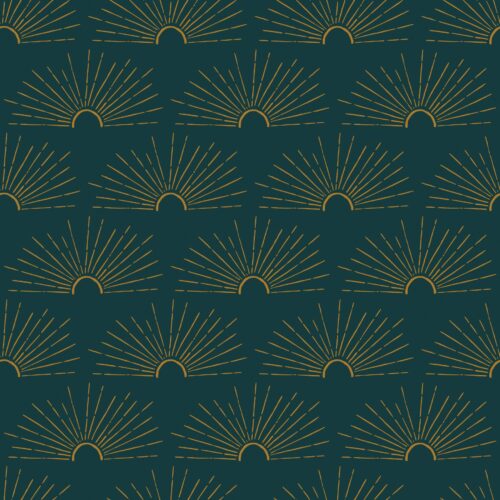 Callisto Moon Bohomodern Navysunburst