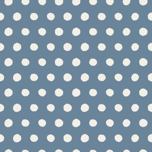 Callisto Moon Periwinkle Polkadot