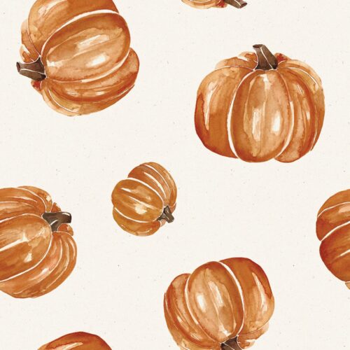 Charlotte Floral Charlotte Pumpkins Textured Cream