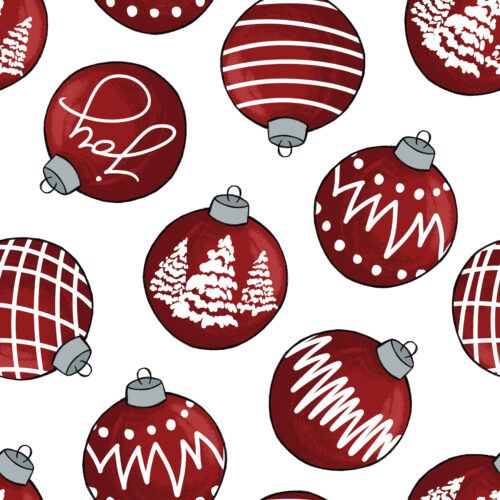 ChristmasOrnaments Red