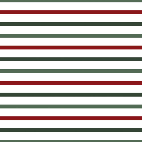 CozyCmas PinStripe White
