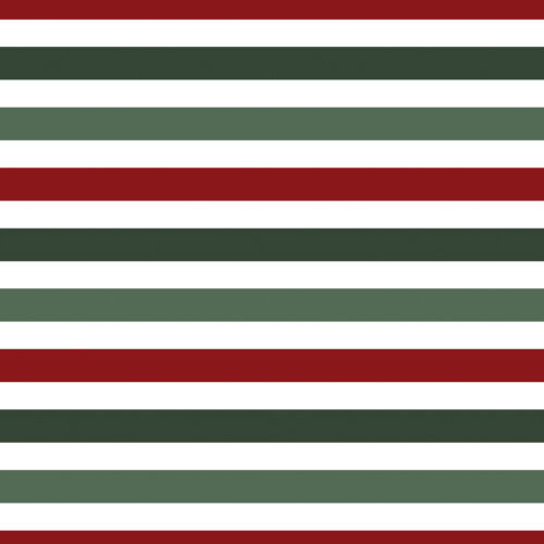 CozyCmas Stripe White