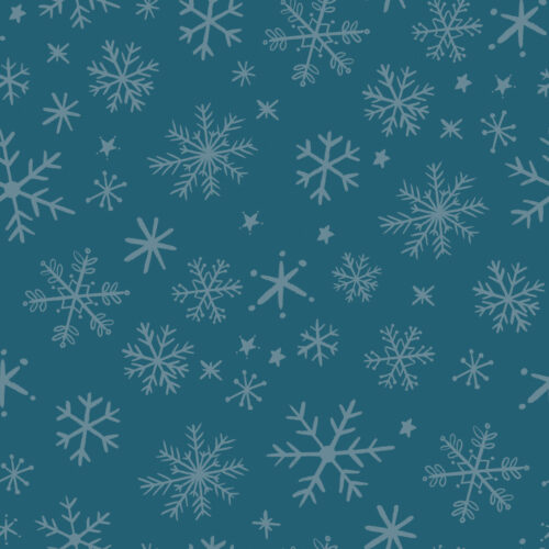 Snowflakes Blue