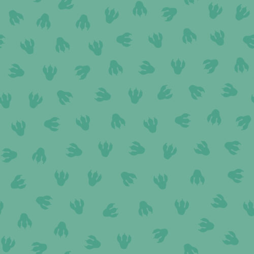 12x12 DinoSilhouette AquaBlue