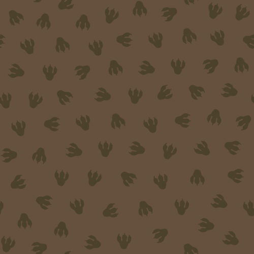 12x12 DinoSilhouette Brown