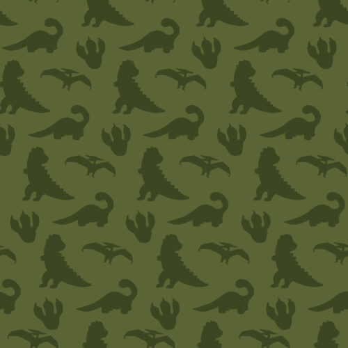 12x12 DinoSilhouette ForestGreen