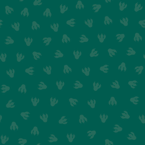 12x12 DinoTracks TealGreen