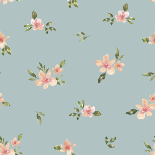 Blue Petite Easter Floral