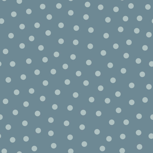 Easter Bunny Blue Tonal Polka Dot
