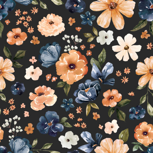 CR FarmandMeadow Floral DarkGray