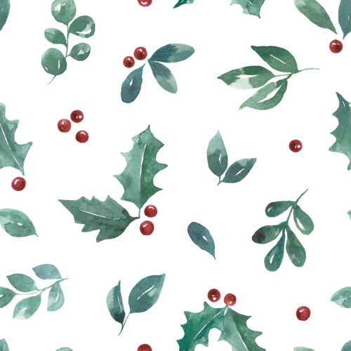 FrmhsCmas HollyBerries Minimalist