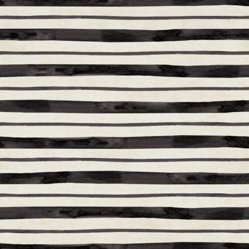 FrmhsCmasBurlap HorizontalStripe Black