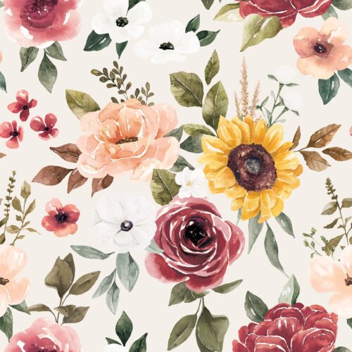 Felicity Autumnbouquet Cream