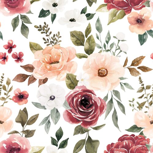 Felicity Floral White