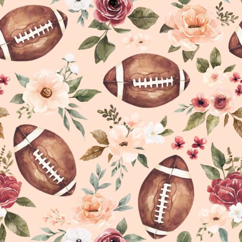 Felicity Footballfloral Pink