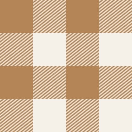 Felicity Plaid Caramel Cream