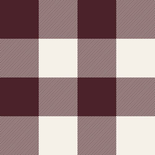 Felicity Plaid Maroon Cream