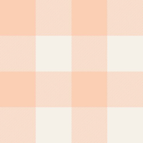 Felicity Plaid Pink Cream