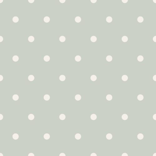 Felicity Polkadots Blue Cream