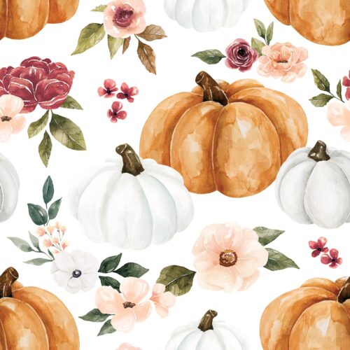 Felicity Pumpkinflowers White