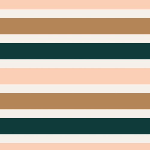 Felicity Stripes Emeraldcaramel