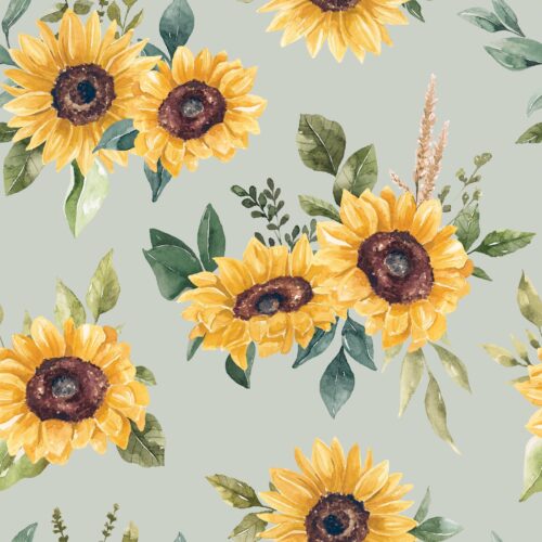 Felicity Sunflowers Blue