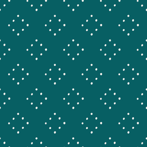 ForestandFrost Dots Teal