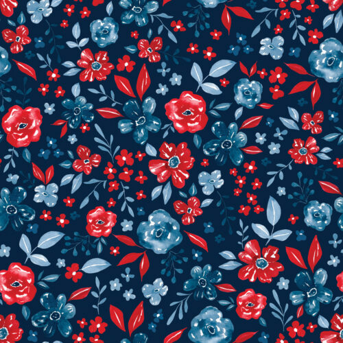 FreedomFloral Blue
