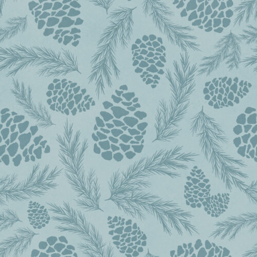 HappyHyggeCmas Pinecone Blue